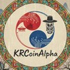 Logotipo del canal de telegramas krcoinalpha - 코인알파