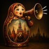 Логотип телеграм канала @kremlin_matryoshka — Кремлёвская матрёшка