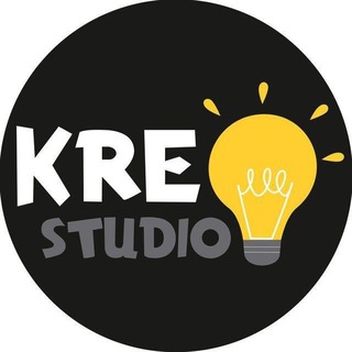 Логотип телеграм -каналу kreo_studio — ⏰🔥КREO STUDIO💡