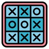 Логотип телеграм канала @krestiki_noliki_druziya — Крестики Нолики, играй с друзьями 🎮