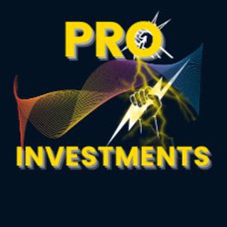 Логотип телеграм канала @kripto_investorworld — PRO INVESTMENTS💸