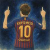 Telgraf kanalının logosu kriptomessitg — Kripto Messi