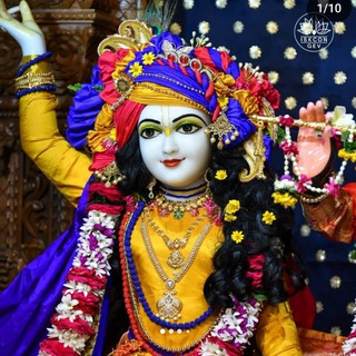 टेलीग्राम चैनल का लोगो krishna_world_vibes — Krishna World💜😇
