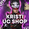 Logo of telegram channel kristi_uc_shop — 𝑲𝑹𝑰𝑺𝑻𝑰 𝑼𝑪 𝑺𝑯𝑶𝑷