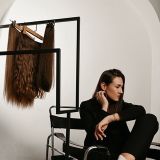 Логотип телеграм канала @kristinakosichkina — МАГАЗИН ДЕТСКИХ ВОЛОС | Кристина Косичкина