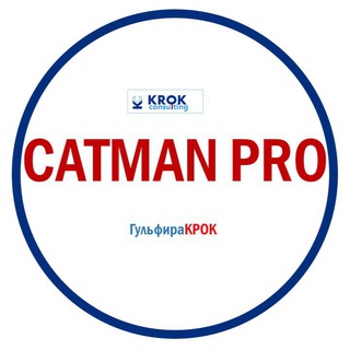 Логотип телеграм канала @krok_catman — Krok pro CatMan