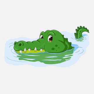 Логотип телеграм канала @krokodilzh — Журнал Крокодил