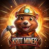 Логотип телеграм канала @krot_miner — KROT MINER