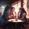 Логотип телеграм канала @krugpodrugnk — КРУГ ПОДРУГ ❤️