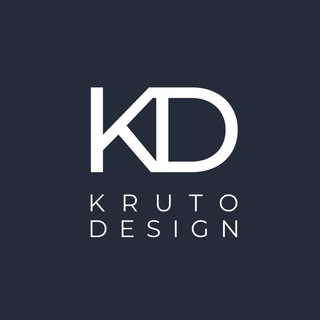 Логотип телеграм канала @kruto_design — Дизайн интерьера KrutoDesign