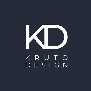 Логотип телеграм канала @kruto_design — Дизайн интерьера KD Design