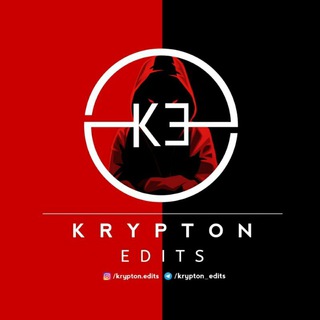 Logo saluran telegram krypton_edits — KRYPTON EDITS