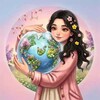 Логотип телеграм канала @kseniaecomoney — Ксения Карапетян | О финансах, экологии и доброте