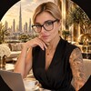 Telegram channel Kseniya Dubai real estate logo