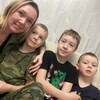 Логотип телеграм канала @kseniyacherpak — Ксения Черпак и три сыночка