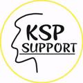 Logo saluran telegram kspsupport — KSP SUPPORT