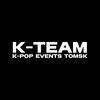 Логотип телеграм канала @kteamtomsk — k-team вещает
