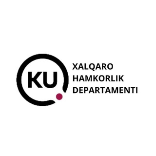 Telegram channel Xalqaro hamkorlik departamenti logo
