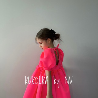 Логотип телеграм канала @kukolkabynv — Kukolka by NV детские платья