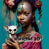 Логотип телеграм канала @kulichki3d — 3d модели для 3d принтера