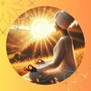 Логотип телеграм канала @kundalini2025yoga — " Я БЛАГОСЛОВЛЯЮ СЕБЯ " ❤️🙌