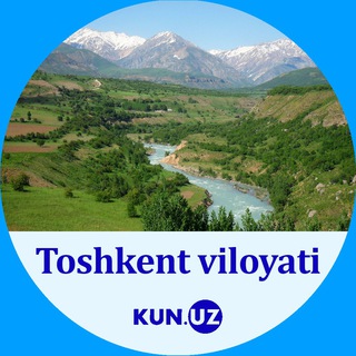 Telegram kanalining logotibi kunuztoshvil — Toshkent viloyati | Kun.uz