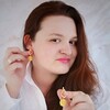 Логотип телеграм канала @kupczova — KUPCZOVA Бисерные украшения Серьги