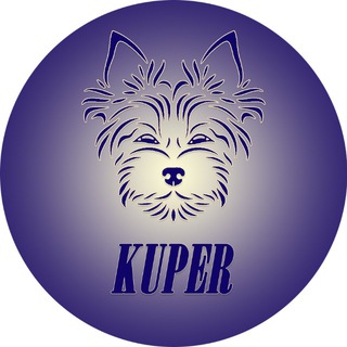 Логотип телеграм канала @kuperdog — KUPER-лакомства для собак