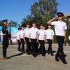 Логотип телеграм канала @kurganinsk_kadet — Курганинский казачий кадетский корпус