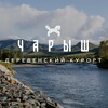 Логотип телеграм канала @kurort_charysh — Деревенский курорт Чарыш