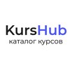 Логотип телеграм канала @kurshub_ru — KursHub.ru - Все о курсах: скидки, акции и дайджест