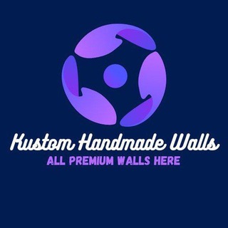 Logo saluran telegram kustom_handmade_walls — Kustom Handmade Walls™