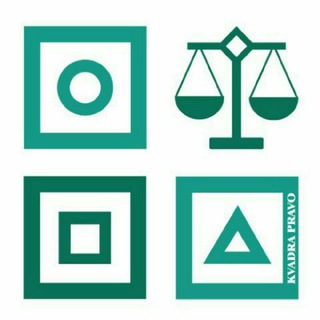 Логотип телеграм -каналу kvadra_pravo — KVADRA PRAVO🇺🇦