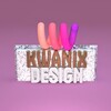 Логотип телеграм канала @kwanixdsg — KWANIX|DESIGN