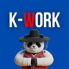 Логотип телеграм канала @kworksouthkorea — K-Work • Работа в Южной Корее