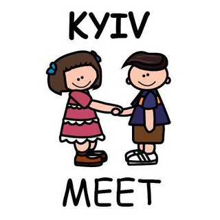 Логотип телеграм -каналу kyiv_meet — Знайомства – Київ