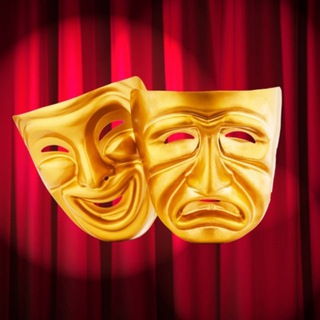Логотип телеграм -каналу kyiv_theater — Київ Театральний