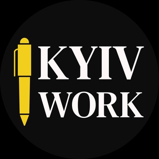 Логотип телеграм -каналу kyiv_work_robota — Київ Робота