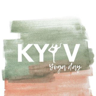 Логотип телеграм канала @kyivyogi — День Йоги у Києві