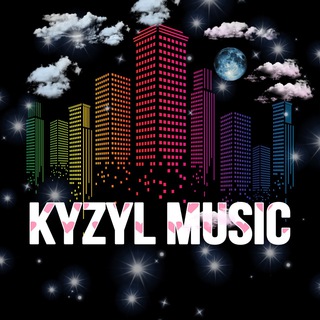 Логотип телеграм канала @kyzyl_music — KYZYL MUSIC🎵