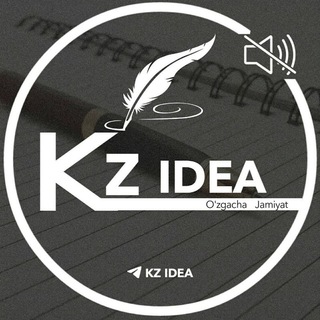 Telegram channel Kz iDeA | O'zgacha Jamiyat logo