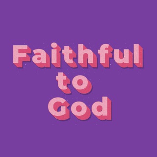Логотип телеграм канала @l_o_v_e_god — faithful to God🕊