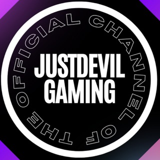 Логотип телеграм канала @l2justdvl — JustDevil Gaming. 🇺🇦