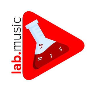 Логотип телеграм канала @lab_mus1c — lab.music