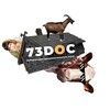 Логотип телеграм канала @lab73doc — 73DOC
