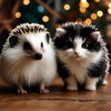 Логотип телеграм канала @ladadomas — animals 🐱🦔🐭🐭