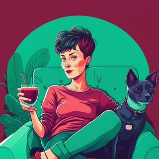 Логотип телеграм канала @ladyanddorama — Дама смотрела дорамы