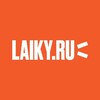 Логотип телеграм канала @laikyru — LAIKY — натуральное питание для крупных собак