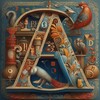 Логотип телеграм канала @lakoalphabet — ЛакоАлфавит