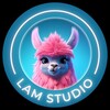 Логотип телеграм канала @lam_studio — Работа для девушек Новосибирск | Look at me studio 🦙